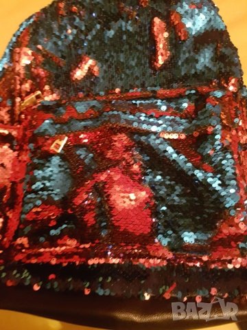 Раница синьо/розова, снимка 2 - Раници - 27117209