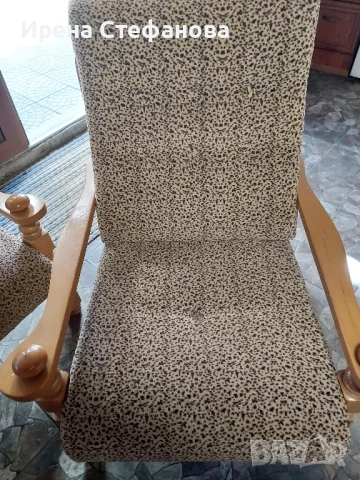 Мебели от масивно дърво и дамаска, снимка 3 - Дивани и мека мебел - 51070437