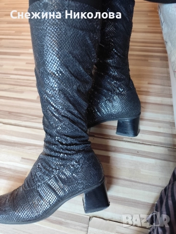 дамски ботуши номер 38, снимка 2 - Дамски ботуши - 52428738
