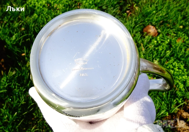 Швейцарска посребрена кана за кафе. , снимка 9 - Антикварни и старинни предмети - 52674489