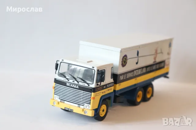 1:43 IXO SCANIA 140 КАМИОН КОЛИЧКА ИГРАЧКА МОДЕЛ, снимка 3 - Колекции - 49765770
