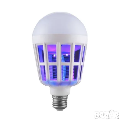 LED крушка против комари с адаптор за стена, снимка 6 - Крушки - 48656105