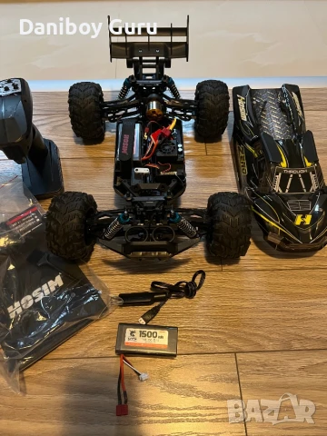 RC количка Hosim ZENO X15 1:10 безчеткова, 4x4, Off Road , снимка 5 - Коли, камиони, мотори, писти - 51249441