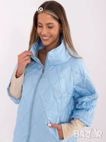 Дамско ватирано яке с дълги маншети, 3цвята , снимка 2 - Якета - 51827433