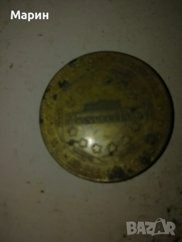 Френски медальон, снимка 2 - Нумизматика и бонистика - 51966464