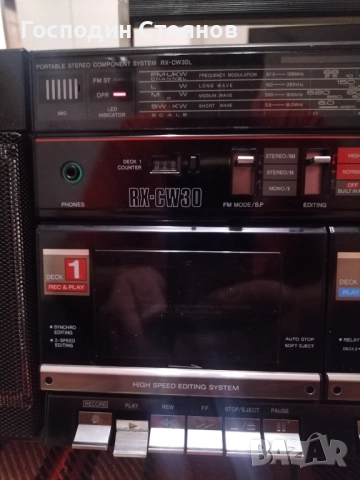PANASONIC RX-CW30 , снимка 9 - Радиокасетофони, транзистори - 52283991
