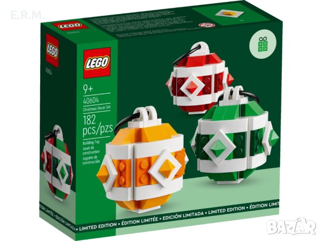 Lego 40603 Зимна разходка с карета  и  40604 Коледен комплект декорации, снимка 3 - Колекции - 43274931
