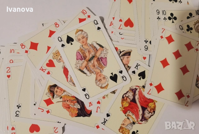 Piatnik Kolibri мини карти за белот, покер и др, снимка 3 - Карти за игра - 53597488