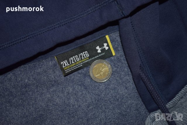 Under Armour Storm Rival Cotton Full Zip Hoody Mens jacket, снимка 5 - Спортни дрехи, екипи - 28348182