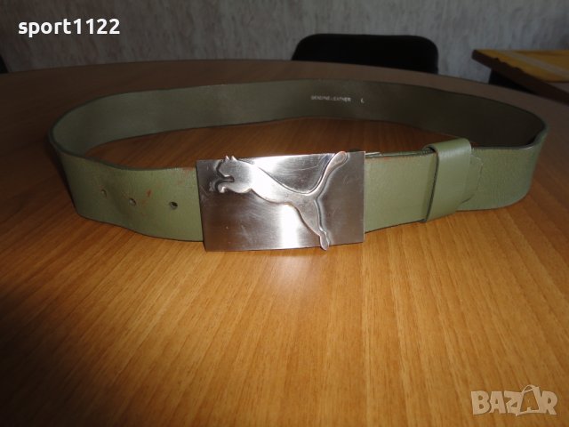 Puma/естествена кожа/оригинален мъжки колан, снимка 2 - Колани - 39952737