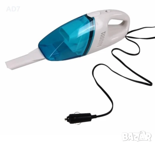 Преносима мини автомобилна прахосмукачка за сухо и мокро почистване, снимка 1