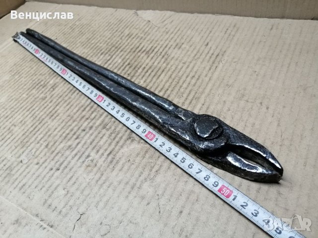 Стари Ковани Ковашки Клещи / ЗА ДЕКОРАЦИЯ! , снимка 6 - Антикварни и старинни предмети - 38141599
