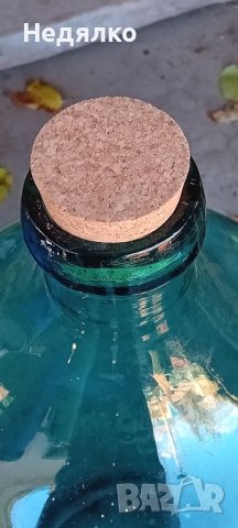 Най-голямото старо шише,синьо стъкло, снимка 4 - Антикварни и старинни предмети - 43024710