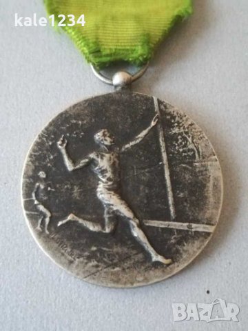 Стар медал. Спортен медал. Vintage medals. Рядък. Колекционерски. , снимка 3 - Антикварни и старинни предмети - 27840632