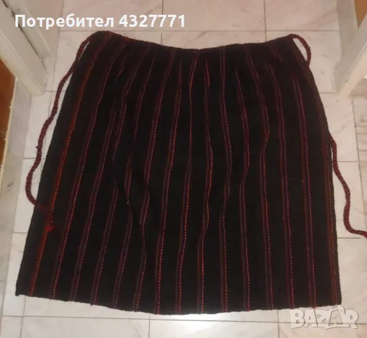 Женска вълнена престилка за народна носия