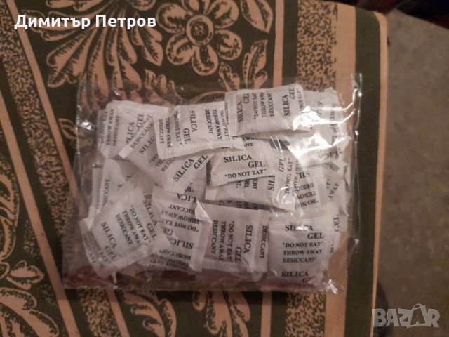 Силикагел(пакетчета за влага), снимка 4 - Други - 38630586