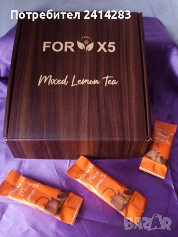 Detox For X5 чай/напитка за отслабване и детоксикация за 1 месец, снимка 2 - Хранителни добавки - 52623485