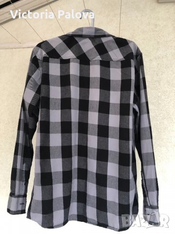 Идеална риза унисекс,модерен тартан, снимка 4 - Ризи - 26389783