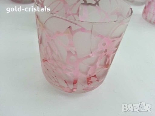 Гарафа с чаши, снимка 10 - Антикварни и старинни предмети - 28364643