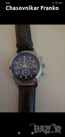 Уникален дизайнерски елегантен стилен часовник с изгодни цена, снимка 2 - Мъжки - 32363175