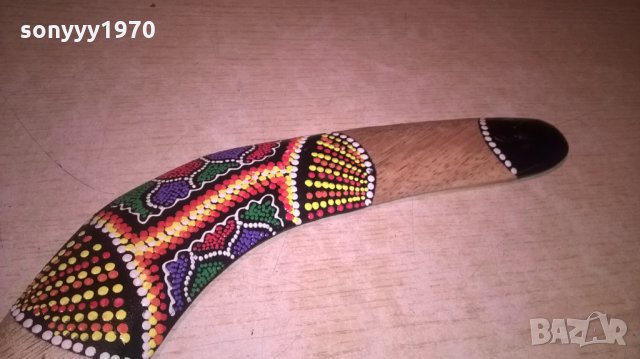 бумеранг-ретро колекция 40х6см-внос швеицария, снимка 5 - Колекции - 27396959