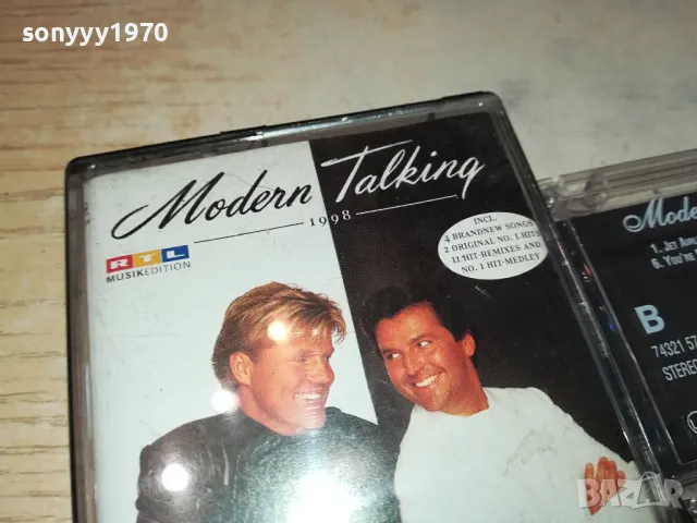 заявена-MODERN TALKING-ORIGINAL TAPE 0604251221, снимка 8 - Аудио касети - 49780215