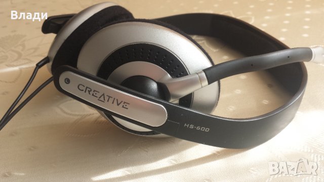 Слушалки Creative HS 600 , снимка 4 - Слушалки и портативни колонки - 38205953
