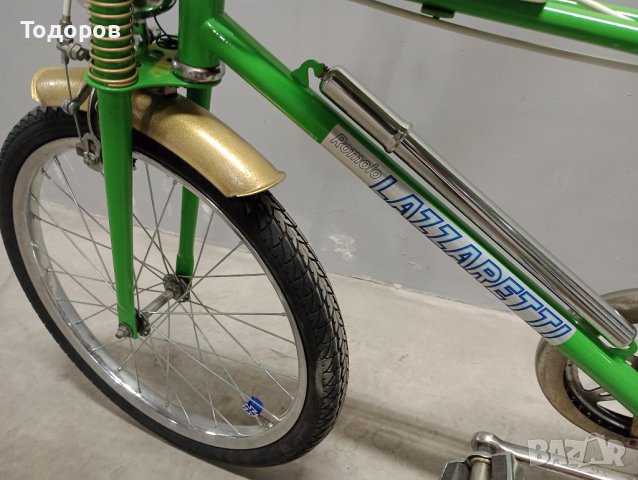 Ретро италиански велосипед колело чопър chopper  Romolo Lazzaretti , снимка 14 - Велосипеди - 43830576