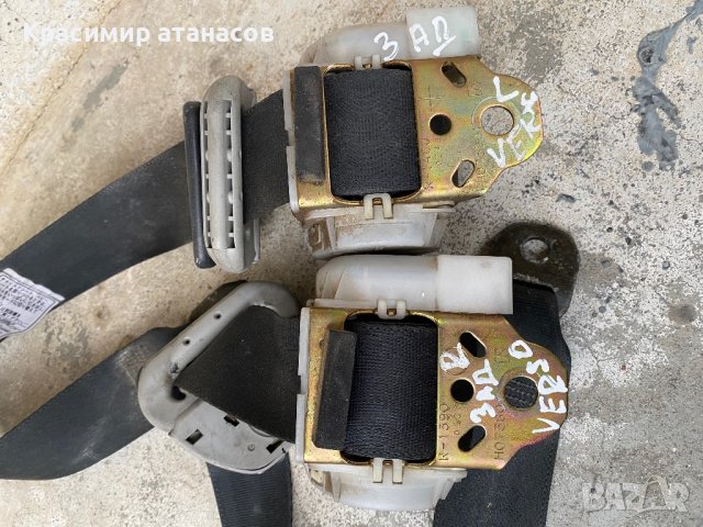 Предпазен колан заден  ляв и десен за Тойота корола версо.H073811, снимка 3 - Аксесоари и консумативи - 39819391