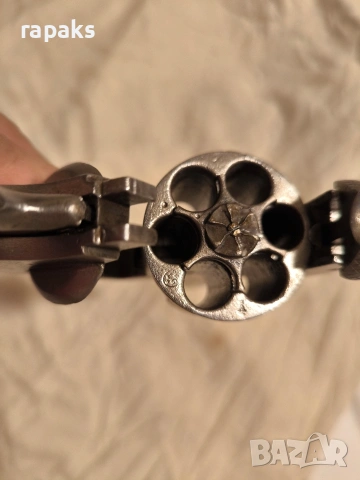 Револвер Смит Smit&Wesston Колекционерско оръжие, пистолет , снимка 6 - Колекции - 53245306