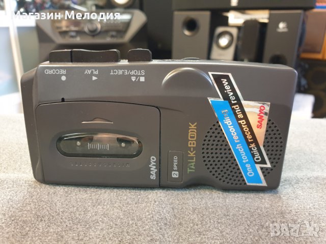 Диктофон Sanyo TRC-520M В отлично техническо и визуално състояние., снимка 1 - Други - 32859930