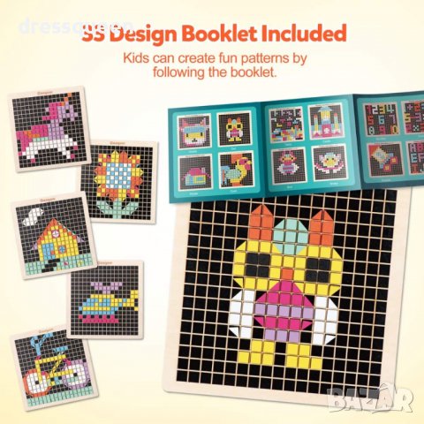 3675 Пъзел тип мозайка, снимка 8 - Игри и пъзели - 37485648