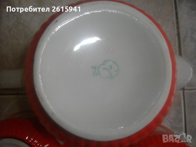 Made in USSR-Лот 3 бр. Стари Винтидж Ретро Порцелан Кани-СССР-НОВИ, снимка 10 - Други - 38850236