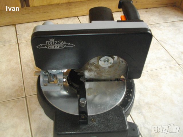 ф210мм-1050 Вата-Немска-Пендула-Повдигащ Циркуляр За Рязане-Почти Нов-Отличен-King Craft KGS 1050, снимка 14 - Други инструменти - 35531608