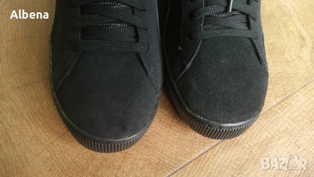 PUMA Leather Shoes Размер EUR 39 / UK 6 дамски детски обувки 56-14-S, снимка 11 - Дамски ежедневни обувки - 43675201