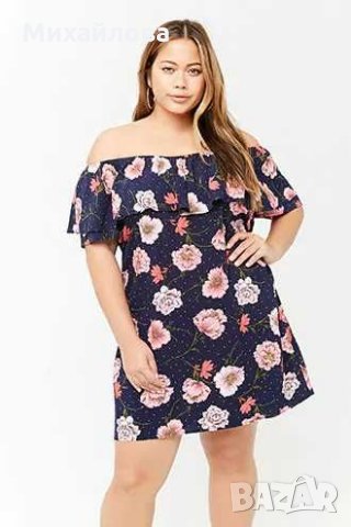 НОВИ Рокли XL-2XL Forever21, туника L-XL, оригинални, снимка 1 - Рокли - 35353280