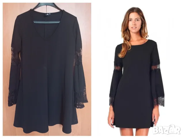 Рокля Boohoo с дантела 