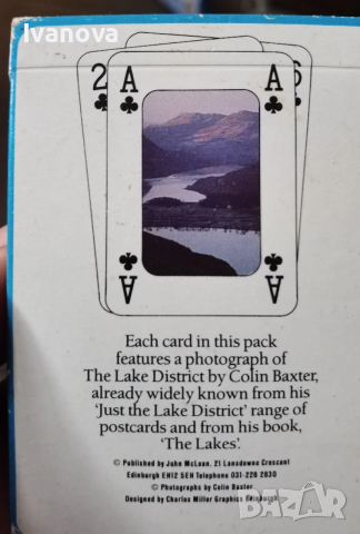 Карти за белот, покер и др, нови, с различни пейзажи, снимка 5 - Карти за игра - 53558575