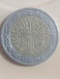 Монета френска от 2 веро рядка от 1999г, снимка 1