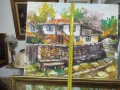 Венелин Петров. Масло на платно. Подписани авторски картини с размери от снимките. Цена 200 лв броя., снимка 12