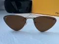 Fendi Дамски слънчеви очила тъиъгълни 3 цвята , снимка 9