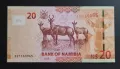 Намибия.
20 долара.
2018 година.
UNC., снимка 1