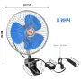 Вентилатор за автомобили, джипове, бусове, камиони 8 инча 20 см 24V, снимка 2