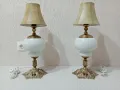 Комплект от две големи старинни лампи - лампа, снимка 1