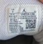 Кецове Nike Air Jordan 1 mid Triple White, снимка 6