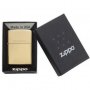 Запалка Zippo High Polish Solid Brass, снимка 2
