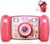 Нова детска Цифрова акумулаторна селфи екшън камера 1080P HD, снимка 1