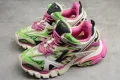 Редки Баленсиага Balenciag Track 2 Green Pink Маратонки Уникални , снимка 6