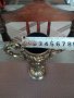 Продавам старинен, красив релефен бокал(ваза,чаша).Германия., снимка 6