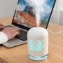 LED мини преносим светещ USB овлажнител за въздух за дома и за автомобила, снимка 16
